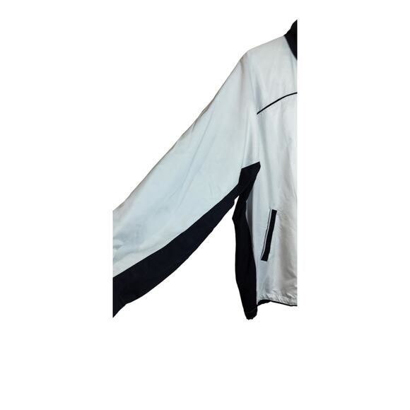 M730) Vintage 90s Men's  FUBU Full Zip Track Windbreaker Jacket Medium - Picture 3 of 13